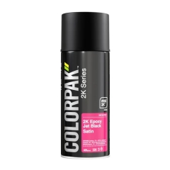 ColorPak 2K Series Epoxy Top Coat: Jet Black Satin - Aero