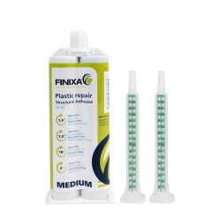 Finixa® Plastic Repair 'Medium' (1.5 minutes): Black - 50ml