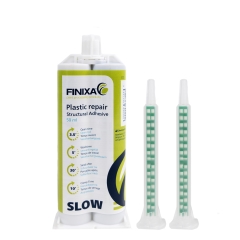 Finixa® Plastic Repair 'Slow' (3.5 minutes): Black - 50ml