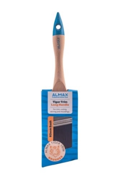 Almax Tiger Trim Angle Sash Brush Long Handle: 63mm - Each