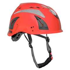 ZERO® Apex Exo Vented Helmet: Red - Each