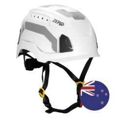 ZERO® Apex X2 Vented Helmet: White - Each