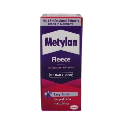 Metylan Fleece Wallpaper Paste: 6 Rolls - 180g