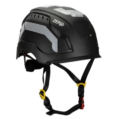 ZERO® Apex X2 Vented Helmet: Black - Each