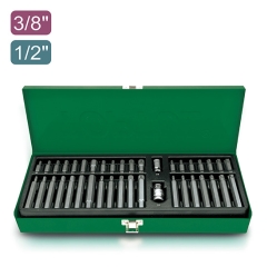 Toptul® GAAD4002 3/8" & 1/2" DR. Bit 40 Pieces - Set