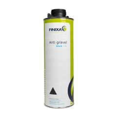 Finixa® Anti-Gravel Coating (Paintable): Black - 1L