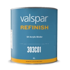 Valspar Refinish 303 1K Acrylic Binder - 4L