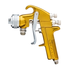 WellMade 7002P Gold Pressure Feed Spray Gun: 1.4mm - Each