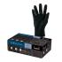 Bastion Nitrile Powder Free Black Gloves: X-Large - Box 100