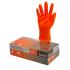 Bastion Nitrile HD Diamond Grip P/F Orange: X-Large - Box 50