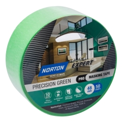 Norton® Expert Precision Green Pro Masking Tape: 48mm x 50M