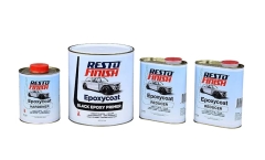 RestoFinish Epoxycoat: Black - 7L Kit