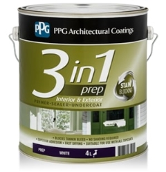 PPG Paints™ 3 in 1 Prep Interior & Exterior: White - 4L