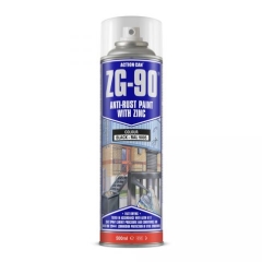 Action Can® ZG-90 Anti-Rust Zinc: Black RAL 9005 - Aerosol