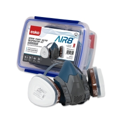 Esko® AIR8® Spray Paint Respirator Kit: Medium - Clipbox Kit