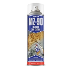 Action Can® MZ-90 Cold Zinc Galvanise: Matt Grey - Aerosol