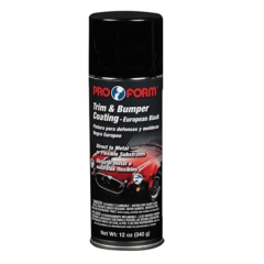 Pro Form Trim & Bumper Coating: Satin Black - Aerosol