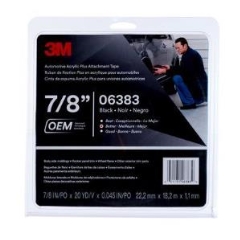 3M™ 06383 Automotive AP Attachment Tape 22mm x 1.1mm x 18.2M