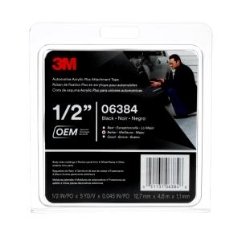 3M™ 06384 Automotive AP Attachment Tape: 12mm x 1.1mm x 4.6M