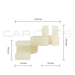 Carclips® CC10349 Toyota Car Clip - Bag of 25