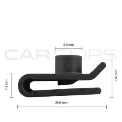 Carclips® CC10366 Renault / Mazda Car Clip - Bag of 25