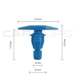 Carclips® CC10872 Nissan Car Clip - Bag of 25