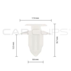 Carclips® CC11599 Honda Car Clip - Bag of 25