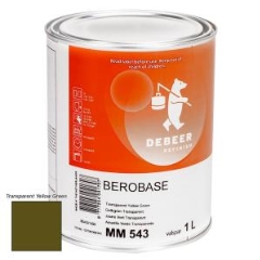 DeBeer BeroBase Toner: 543 Transparent Yellow Green - 1L
