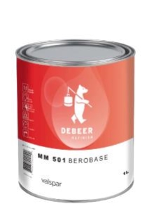 DeBeer BeroBase Toner: 557 Transparent Red - 1L