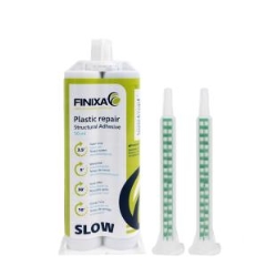 Finixa® Plastic Repair 'Slow' (3.5 minutes): Black - 50ml