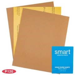 Smart B338 Dry Sand Sheets Gold 230mm x 280mm: P120 - Slv 50