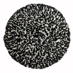 Presta Black & White Wool Compounding Pad: 228mm - Each