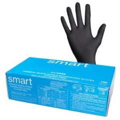 Paint Smart Premium Black Nitrile Gloves: X-Large - Box 100