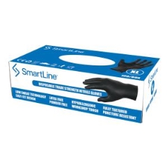 Smartline™ Black Nitrile Gloves: X-Large - Box of 100