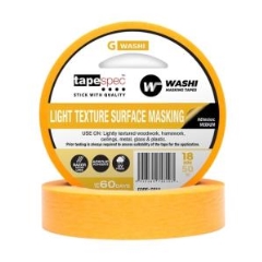 Tapespec Trade Gold Washi Tape: 36mm x 50M - Carton of 16
