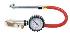 WellMade W2046B Tyre Inflator w/50mm Gauge Dual HD Chuck