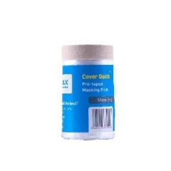 Almax® Cover Quick® Pre-Taped Masking Film: 55cm x 20M -Roll