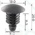 Carclips® CC13317 Fiat Car Clip - Bag of 25