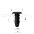 Carclips® CC10580 Nissan Car Clip - Bag of 25