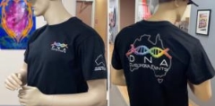 DNA AU T-Shirt Black - Large