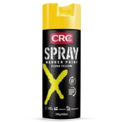 CRC Spray Marker Paint: Fluro Yellow - Aerosol