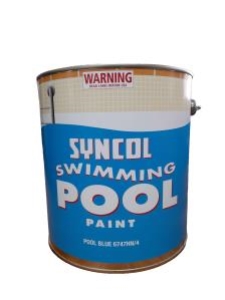 Protective Paints 6747 Syncol Pool Paint: Pool Blue - 1L