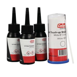 Colad UV Putty Transparent - Kit