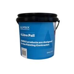 Almax Paint Pail with Handle: 4 Litre (Printed) - Each