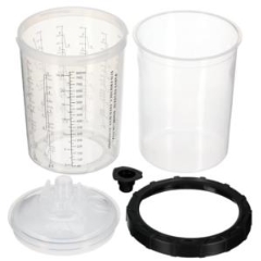 3M™ 10L190 Paint Cup Kit: Large 850mL 190µm - Kit