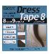 Meguro Dress Tape: 8mm x 9M - Roll