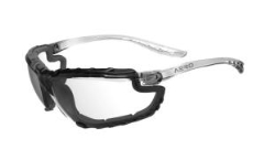 Esko® Aero Spec Glasses with Gasket: Clear - Each
