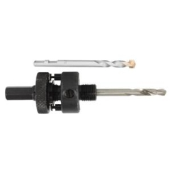 Alpha Large Hex Shank Arbor Set: Suits 32 - 250mm Holesaws