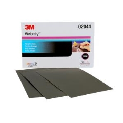 3M™ 02044 Wetordry™ Abrasive Sheet 401Q: P2000 - Box 50